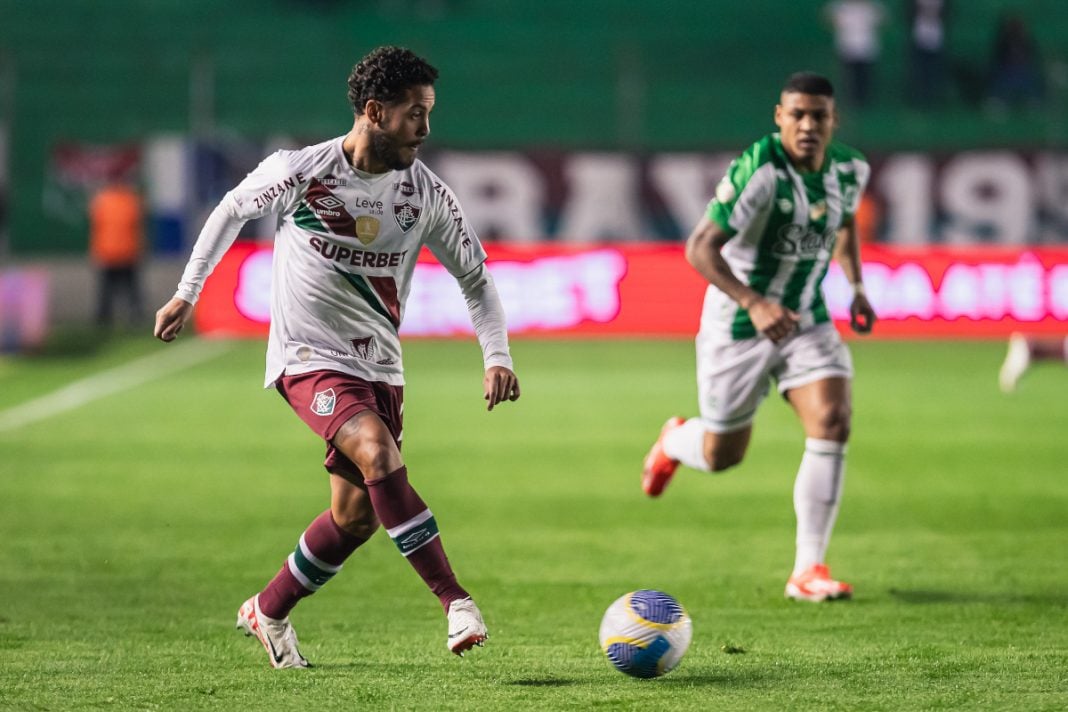 Juventude x Fluminense em campo na Copa do Brasil
