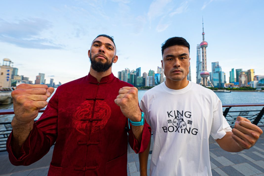 Lutadores do UFC Johnny Walker x Mingyang Zhang em Xangai