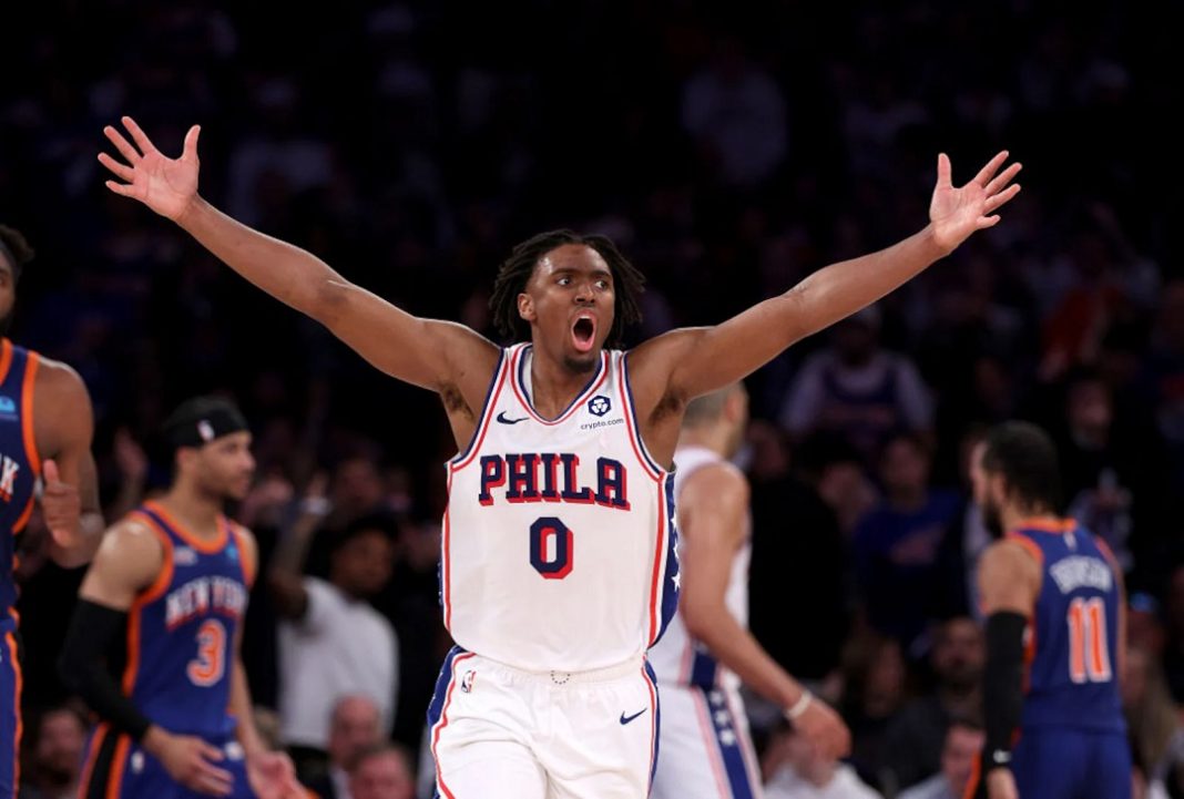 Tyrese Maxey dos 76ers na NBA