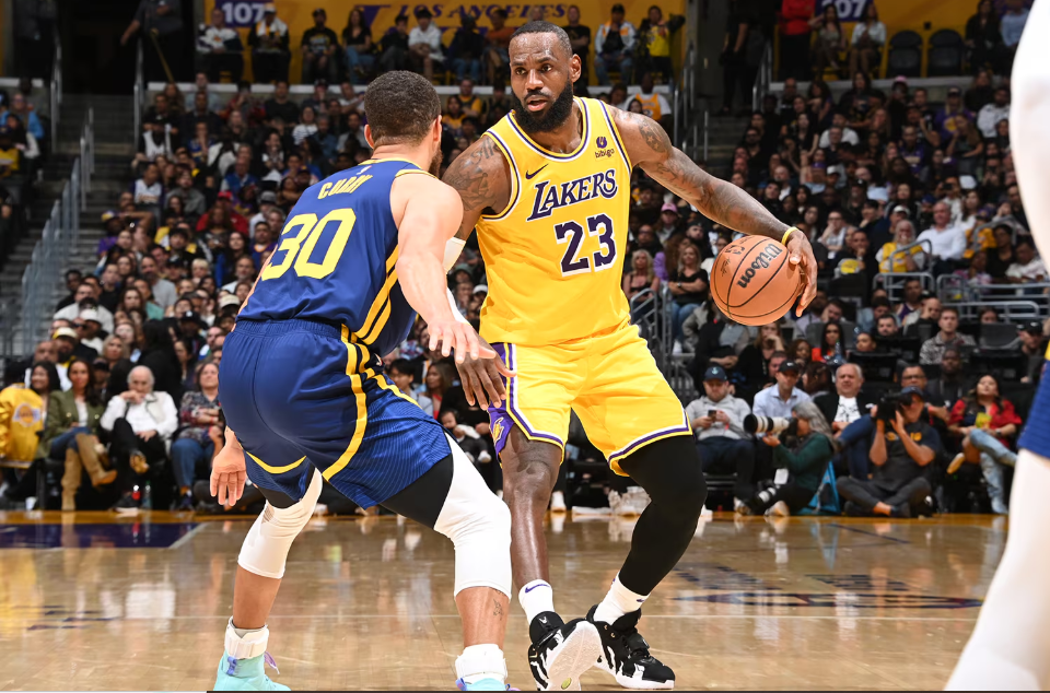 Lakers x Warriors (Lebron x Curry) NBA
