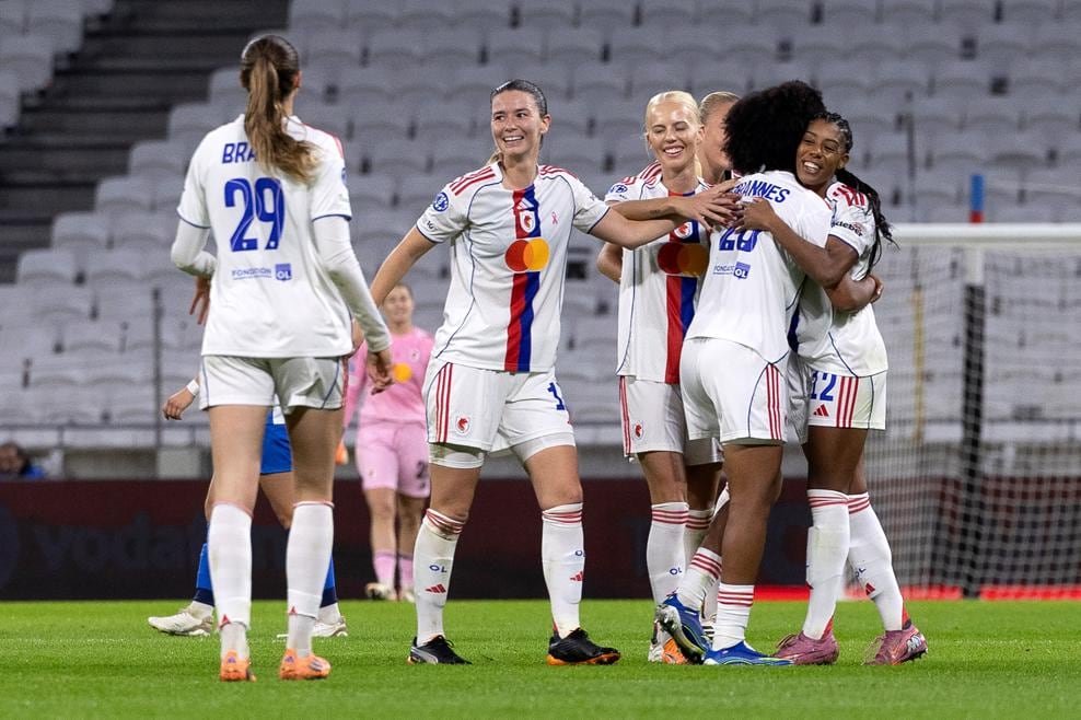 Lyon Feminino visita a Juventus pela Liga dos Campeões Feminina 2025/26
