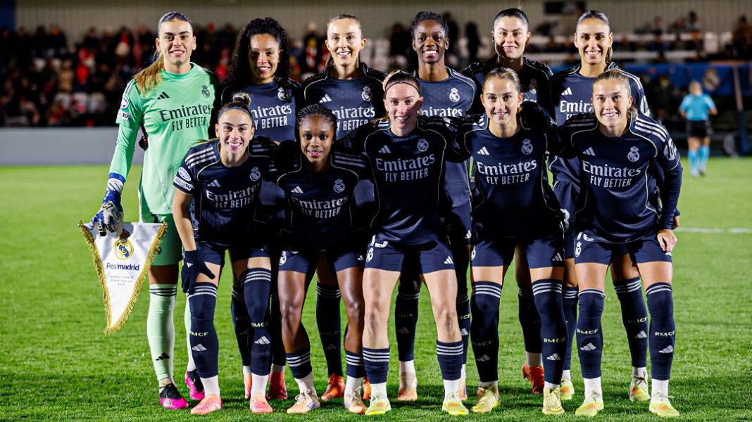 Alineación de Real Madrid Femenino.