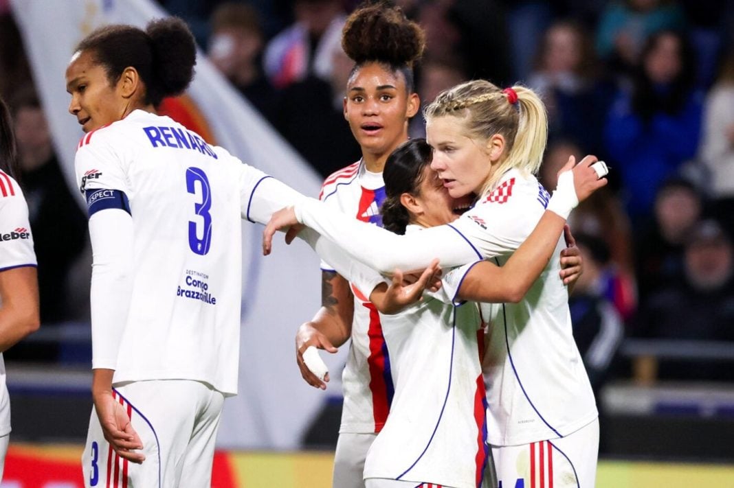 Ada Hegerberg do Lyon Feminino